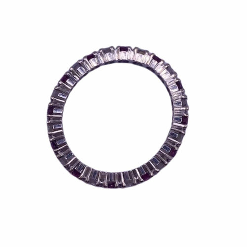 Bague 49 Bague éternité Or Blanc 18k Diamants et Rubis 58 Facettes 12-GS31668-1