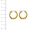 Boucles d'oreilles Boucles d'oreilles créoles bombées 58 Facettes 37697