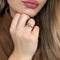 Bague 52 Solitaire Or Jaune et diamant 58 Facettes 71-GS35004