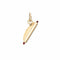 Pendentif Pendentif vintage Hot-dog en or jaune, rouge et jaune, émaillé 58 Facettes G14157