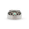 Bague Bague en or blanc avec émeraude et diamants 58 Facettes