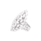 53 Bague Messika, diamants navette, or blanc. 58 Facettes 34217
