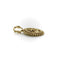 Pendentif Pendentif Orly Marcel Lakshmi en or jaune avec halo de diamants 58 Facettes A2001L
