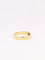 Bague 57.5 Alliance carrée Dinh Van or jaune 58 Facettes J423