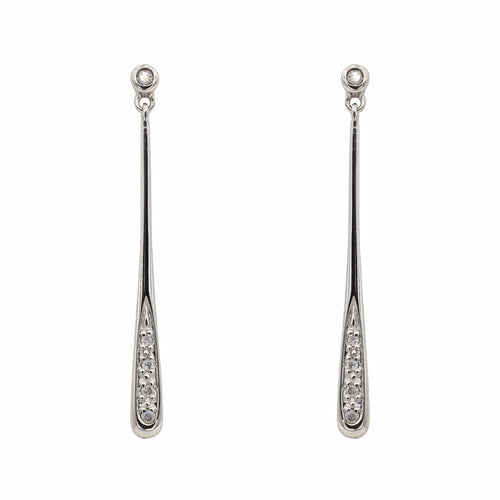 Boucles d'oreilles Boucles d'oreilles Or blanc Diamant 58 Facettes 2711419CN