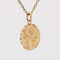 Pendentif Médaille ronde Saint Christophe or jaune 58 Facettes CVP113