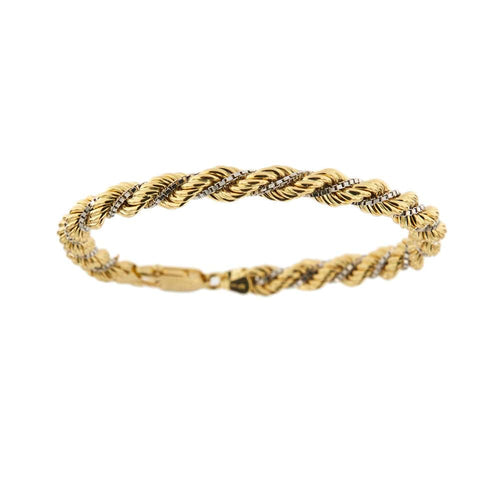 Bracelet Bracelet maille corde 58 Facettes 35510