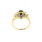Bague saphir et diamant