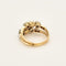 Bague 52 Bague en or jaune, blanc, diamants et perles 58 Facettes CHA5712