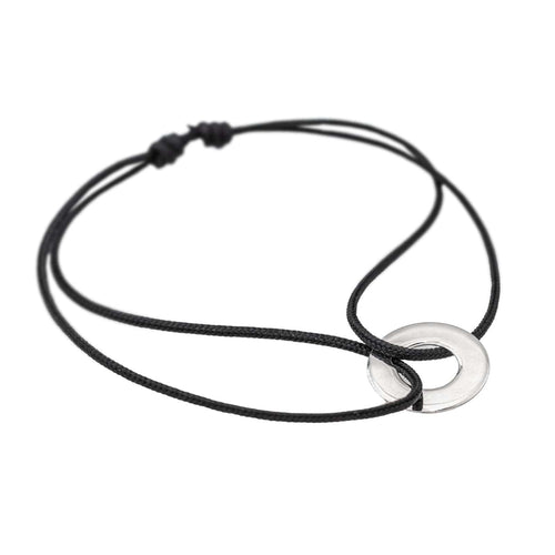Bracelet Dinh Van Bracelet Cordon Cible Or blanc 58 Facettes 3548156CN