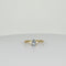 Bague 59.5 Bague en or jaune avec aigue-marine ovale 58 Facettes 2508022