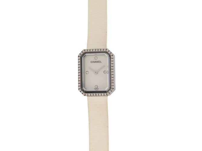 Montre montre CHANEL premiere 19mm diamants en acier 58 Facettes 261291