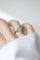 Bague 57 Bague Belle Epoque Turquoise Entourage Diamants 58 Facettes