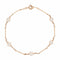 Bracelet Bracelet or rose et perles de culture 58 Facettes 25-032