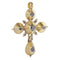 Pendentif Pendentif antique en forme de croix géorgienne : un témoignage de foi et de savoir-faire 58 Facettes 24275-0355