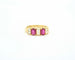 Bague Bague rubis et diamants en or jaune 58 Facettes