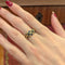 Bague 57 Bague en or jaune et saphirs 58 Facettes 33376