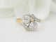 Bague 51 Bague Toi et Moi en or jaune et diamants 58 Facettes 33401