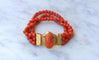 Bracelet Bracelet Ancien Or Corail et Camée 58 Facettes