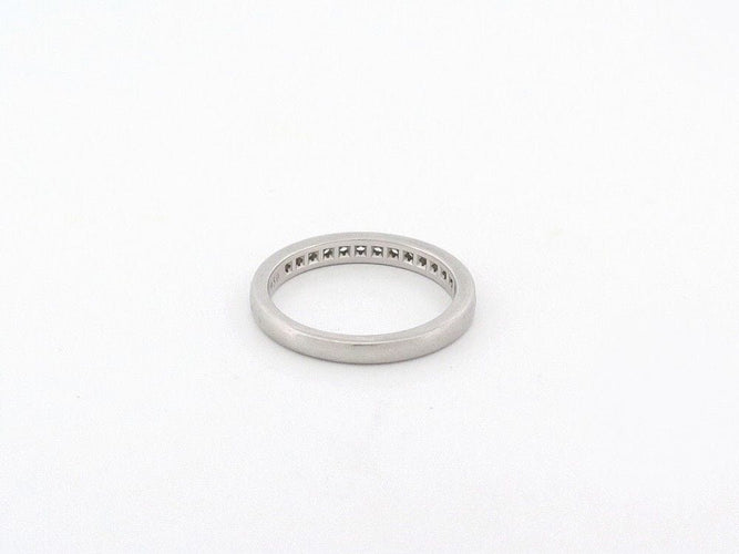 Bague 51 bague TIFFANY & CO alliance setting platine diamants 58 Facettes 260268