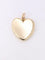 Pendentif Pendentif porte photo coeur Art Nouveau or jaune diamants taille rose 58 Facettes 1053.4