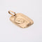 Pendentif Médaille or rose Vierge Marie 58 Facettes CVP114