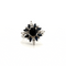Bague 55 Franklin Mint pour Faberge Bague Diamants & Saphirs 58 Facettes