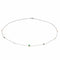 Collier Collier Or blanc Chrysoprase 58 Facettes 3028341CN