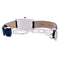 Montre Montre Cartier "Tank américaine", or blanc, bracelet cuir. 58 Facettes 33369