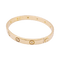 Bracelet Bracelet Cartier "Love" or jaune, diamants. 58 Facettes 34117