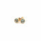Boucles d'oreilles Puces d'oreilles Or Jaune & Topazes 58 Facettes