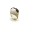 Bague 54.5 Bague H. Stern en or 18 carats avec pierres dorées et cristal de roche 58 Facettes A2000N