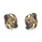 Boucles d'oreilles Boucles d'Oreilles Or Jaune 18k – Rubis, Saphirs, Émeraudes et Diamants – Années 1990 58 Facettes FB10814