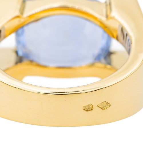 Bague 54 Bague Cocktail Or jaune Saphir 58 Facettes 3464022CN