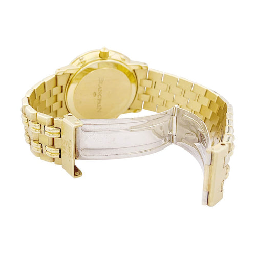 Montre Montre Blancpain "Villeret Moonphase" or jaune. 58 Facettes 32035
