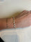 Bracelet Antique yellow gold old mine diamond bracelet 58 Facettes