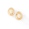 Boucles d'oreilles Boucles d'oreille en or jaune et opales d'Australie. 58 Facettes