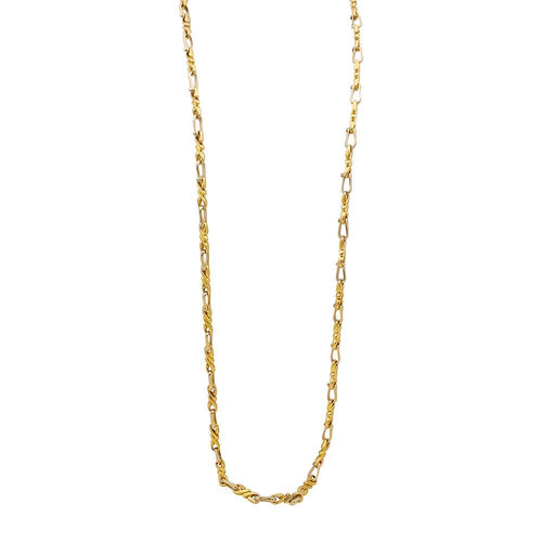 Collier Sautoir et bracelet Hermès, deux ors. 58 Facettes 33857/58