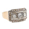 Bague 57 Bague Or jaune Diamant 58 Facettes 2909852CN