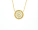 Collier Collana in oro giallo con diamanti Ct 0,57 58 Facettes