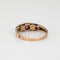 Bague 57 Bague victorienne antique avec perle de grenat, vers 1848, or jaune 15 carats, taille 5,75, bijoux fins 58 Facettes G13621