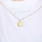 Collier Médaille Saint Jean-Baptiste et chaine en or jaune 58 Facettes SOI3023