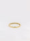 Bague 54 Demi alliance vintage or diamants jaunes 58 Facettes J184