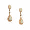 Boucles d'oreilles Boucles d'oreilles pendantes Opale Diamant vintage or jaune 58 Facettes G13422