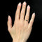 Bague 54 Anneau or jaune saphir diamants 58 Facettes CV139