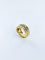 Bague 53 Bague double rangée de diamants en or jaune 58 Facettes