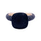 Bague 51 Bague Pomellato, "Nudo", or rose, titane, obsidienne, diamants noirs. 58 Facettes 33642