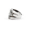 Bague Bague maille souple en or blanc avec diamants 58 Facettes