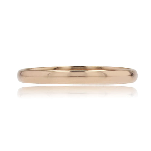 Bague 67 Fine Alliance homme or jaune 58 Facettes 18-022A
