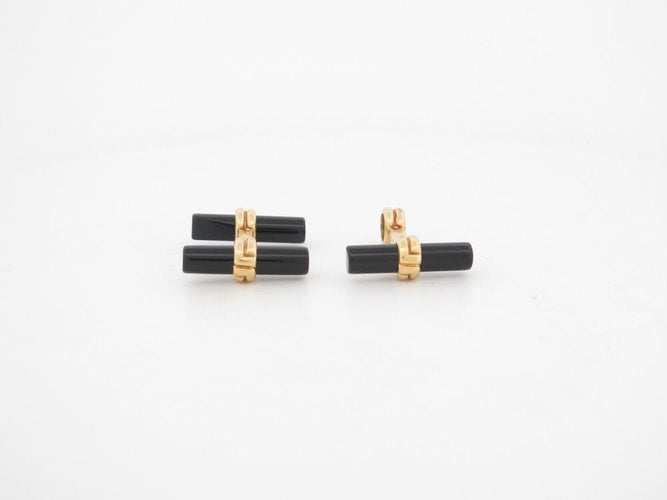 Boutons de manchette boutons de manchettes BOUCHERON en or 19 batonnets faisceaux 58 Facettes 260635